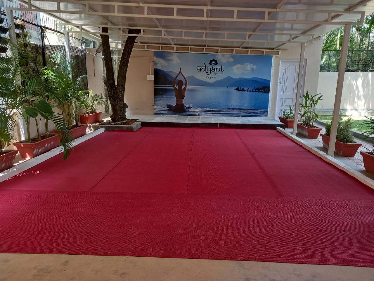 Yoga hall